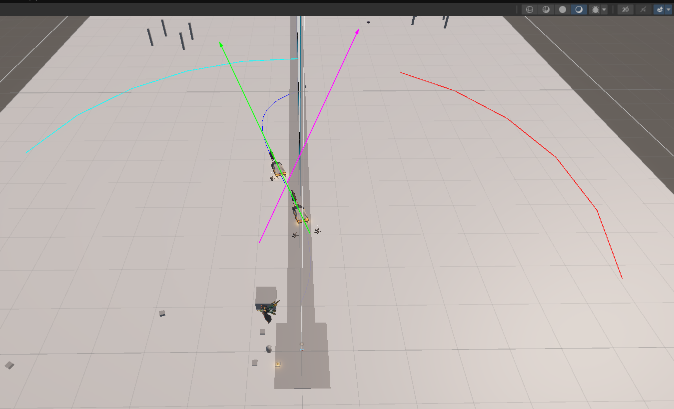 Bug with arcs rotating incorrectly with caravan center