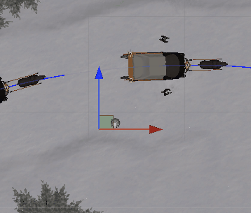 Gif of Glimmerstalker hovering around the character in a jittery manner