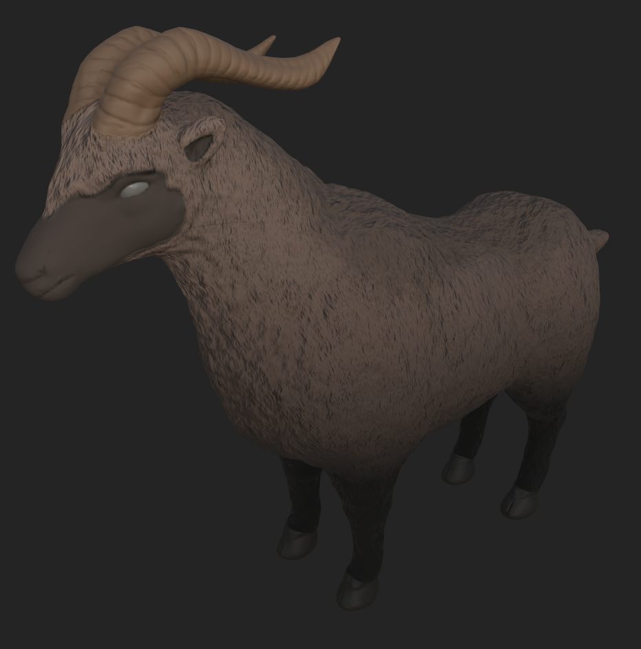 Gaquk with final body texture