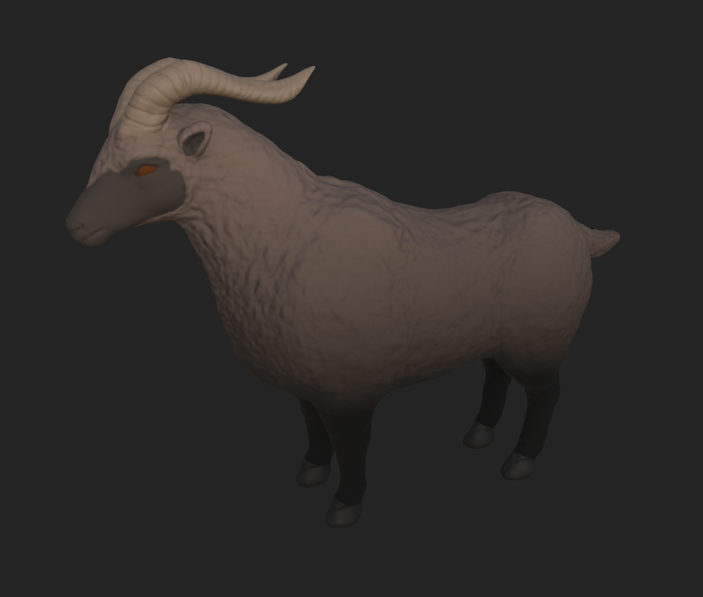 Gaquk with initial color blockout