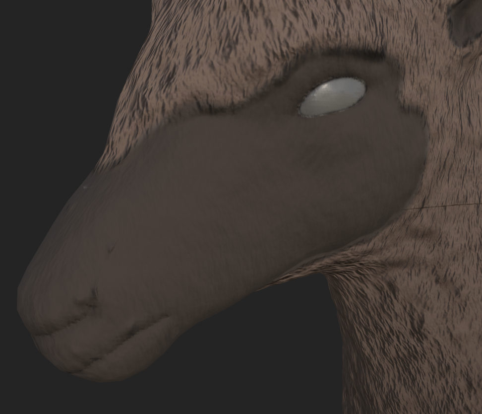 Gaquk with final face texture