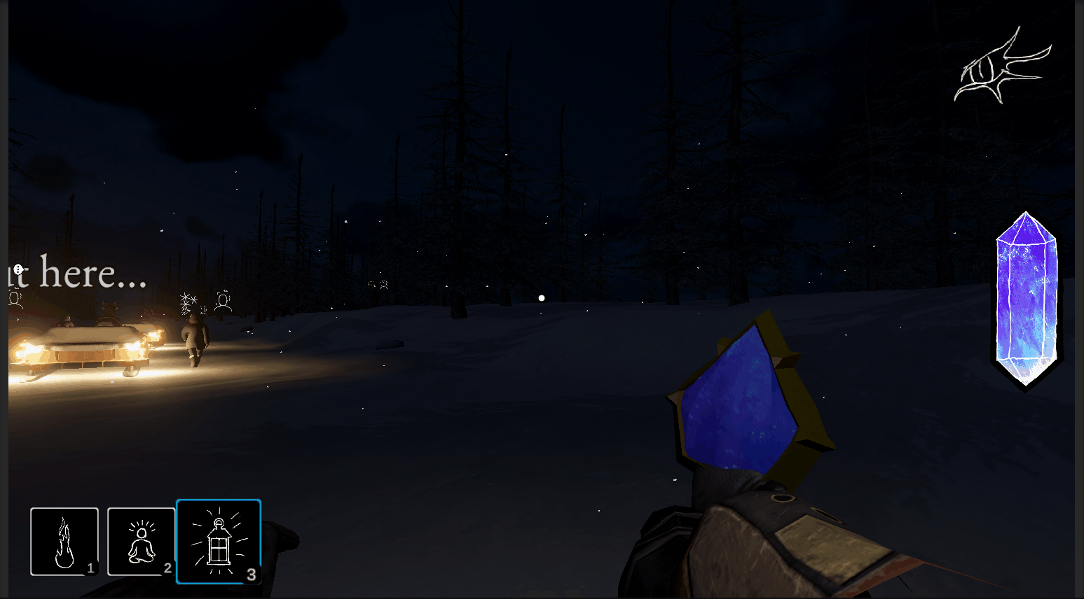 Gif of the reworked particle systems in game