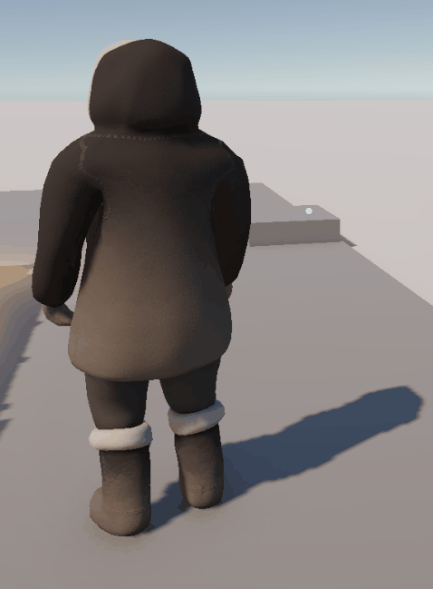 The reticle changing when in range and looking at a valid Soothe target