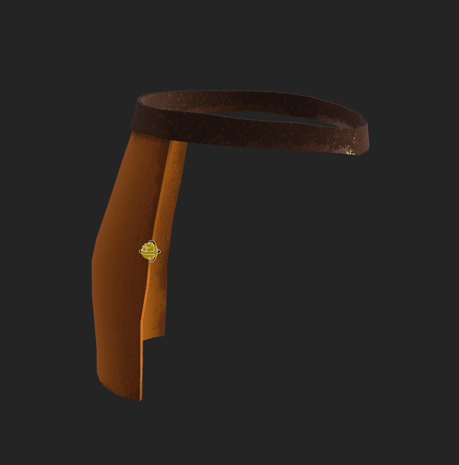 Gif of the cape rotating strangely in Substance Painter