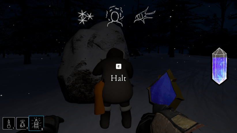 Screenshot showing the icons Andrew made, in-game